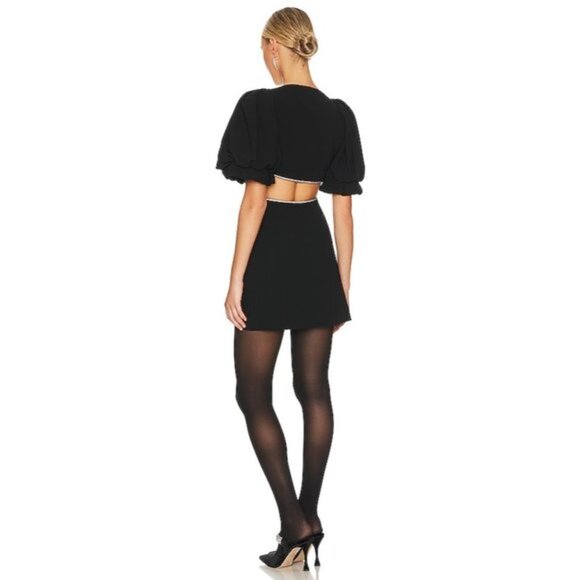 NWOT A.L.C. Hazel black cut out Dress size 10 - Picture 2 of 13